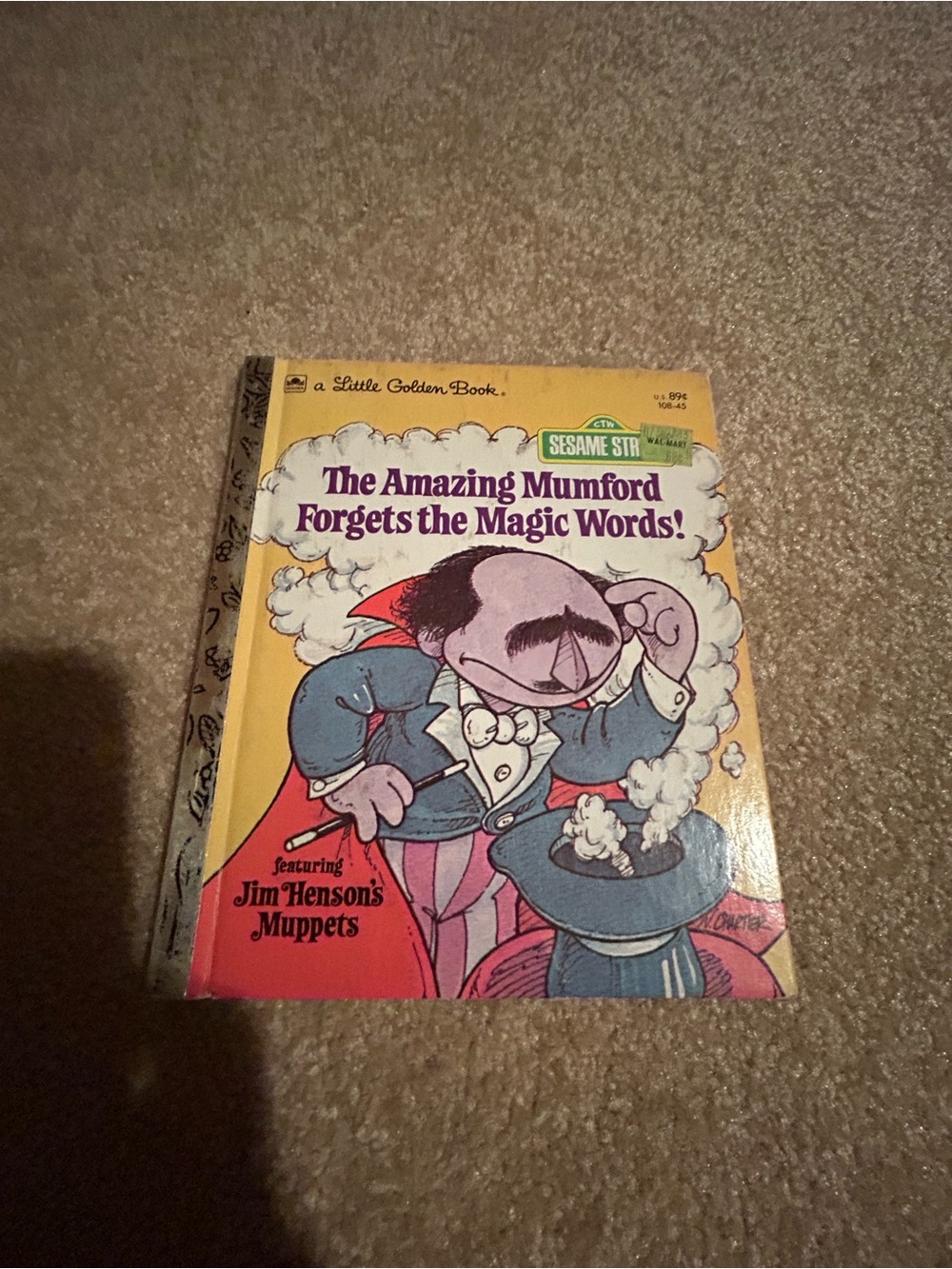 The Amazing Mumford Forgets the Magic Words, Little Golden Book